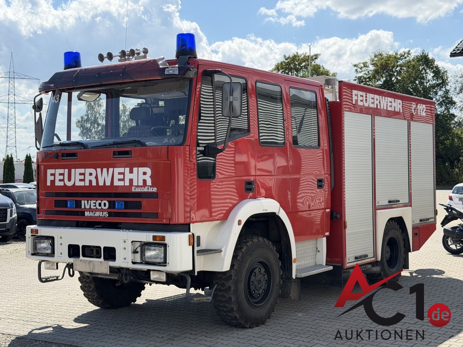 Iveco-Magirus FF95E So.KFZ Löschfahrzeug LF 8/6 Allrad singlebereift